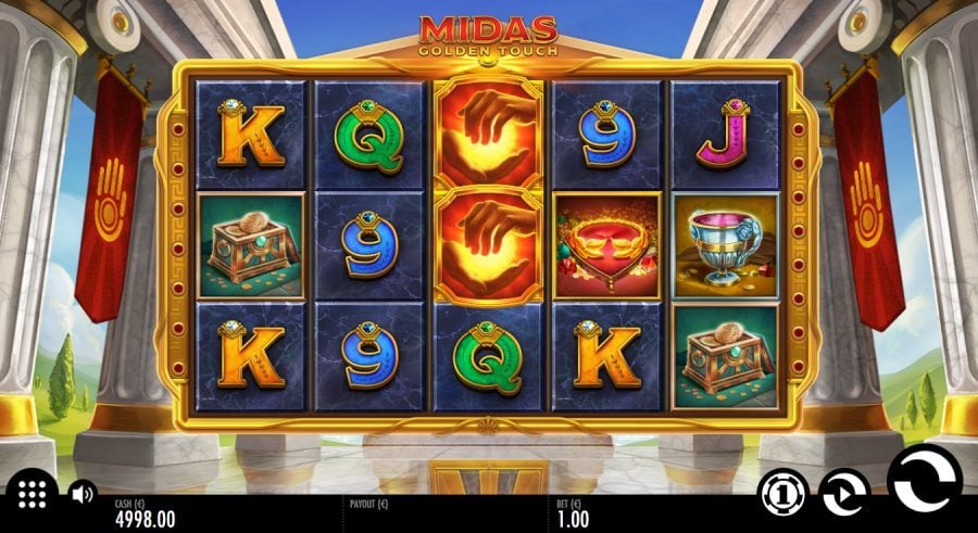 Midas Golden Touch Scatter Slot of the month